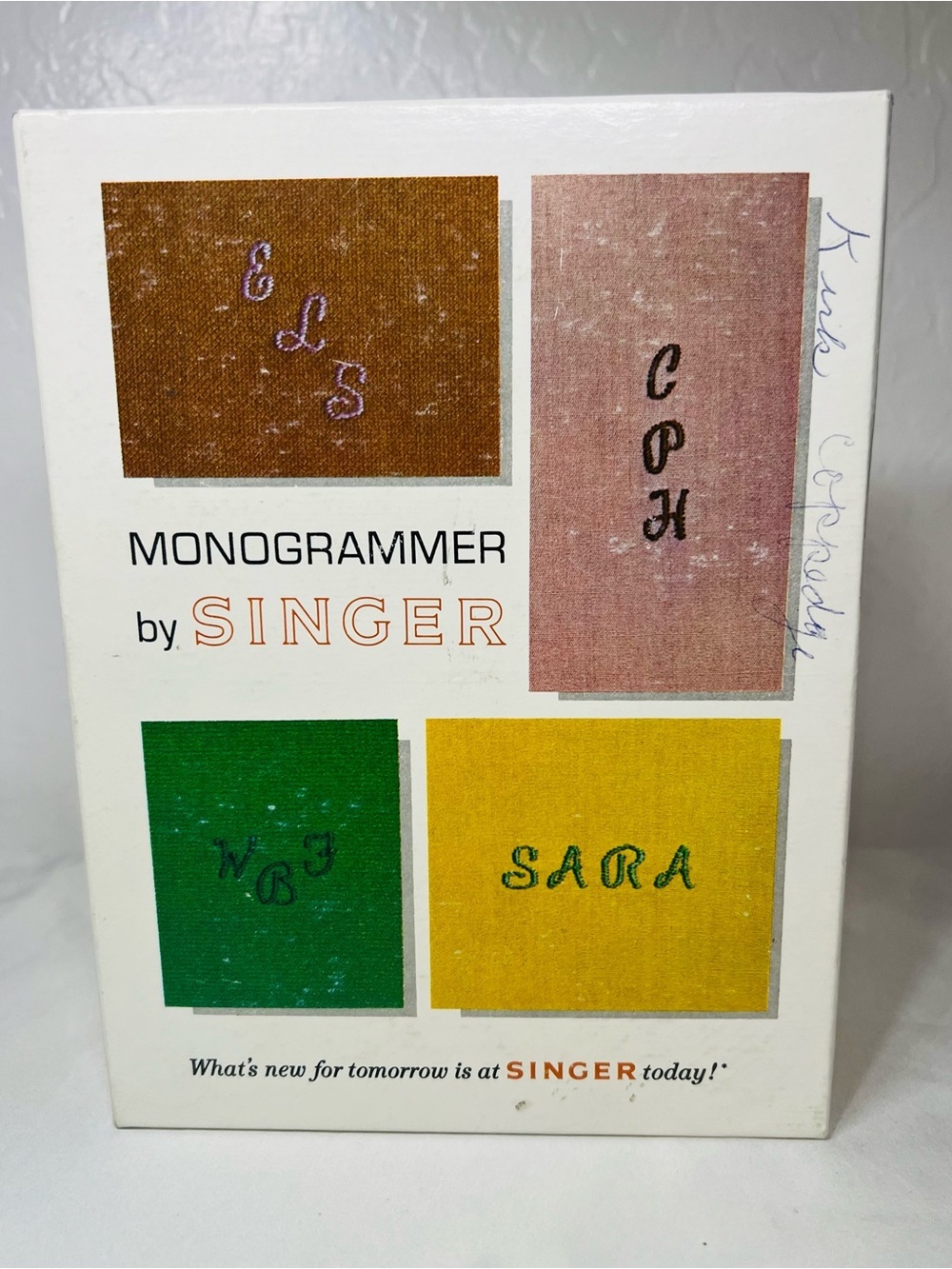 Vintage Singer Monogrammer Attachment Model 171256